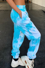 Tobdress Tie-dyed Drawstring Street Jogger