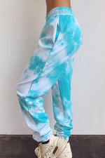 Tobdress Tie-dyed Drawstring Street Jogger