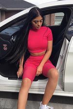 Tobdress Sexy High Waist 2 Piece Outfits